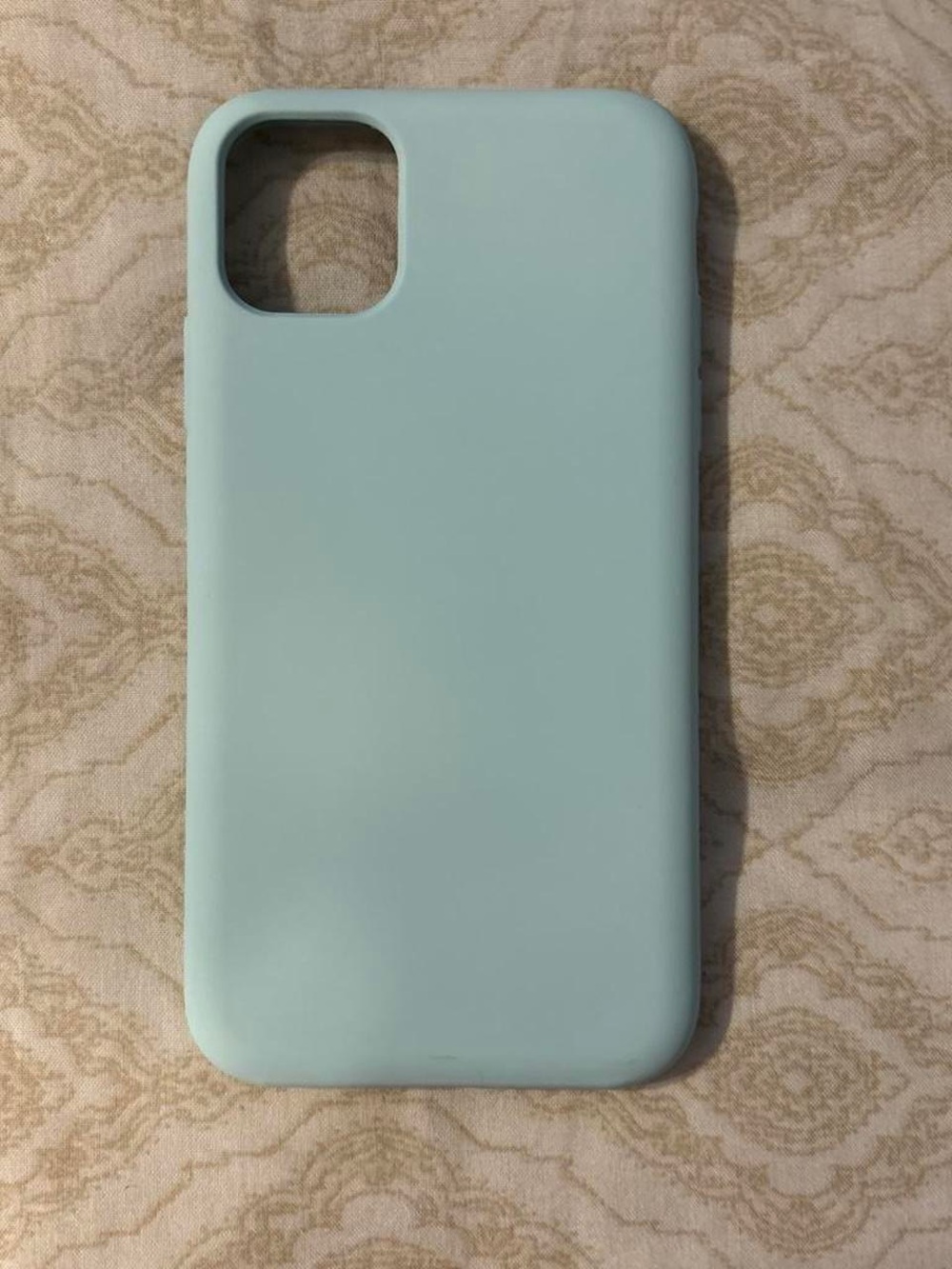 Light Aqua Silicone Phone Case - Unbranded